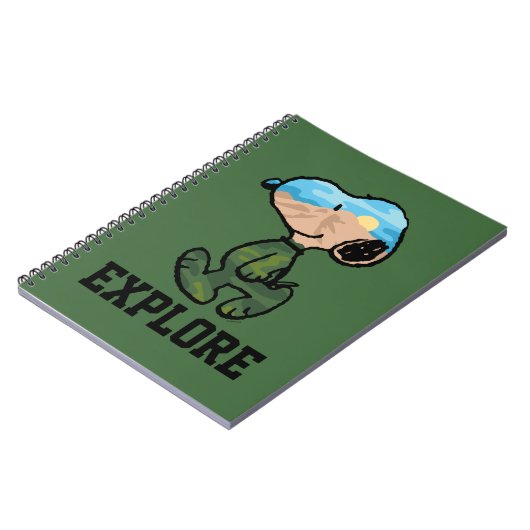 pinda's | Grote buitensnoop Notitieboek (Linkerzijde)