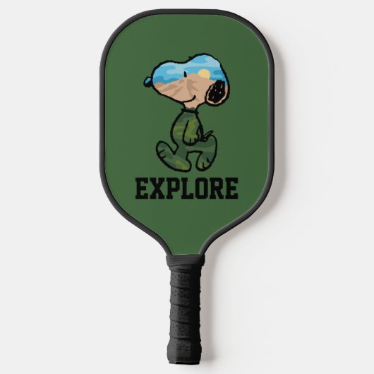 pinda's | Grote buitensnoop Pickleball Paddle (Achterkant)