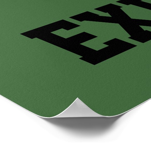 pinda's | Grote buitensnoop Poster (Hoek)