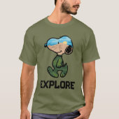 pinda's | Grote buitensnoop T-shirt (Voorkant)