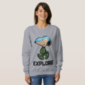 pinda's | Grote buitensnoop Trui (Voorkant volledig)