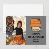 pinda's | Happy Halloween Feestdagenkaart (Voorkant / Achterkant)