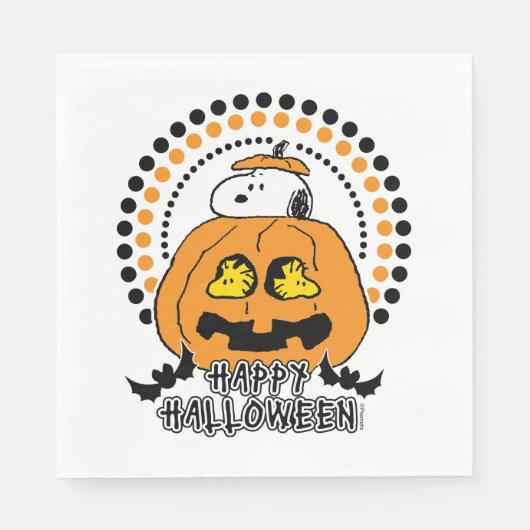 pinda's | Happy Halloween Servet (Voorkant)