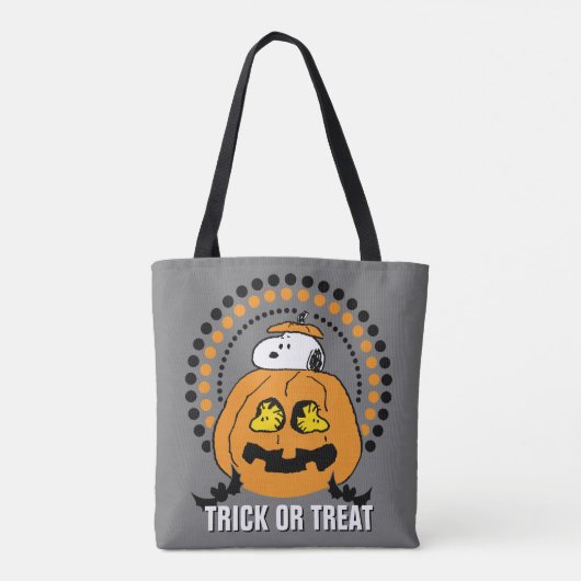pinda's | Happy Halloween Tote Bag (Achterkant)