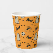 pinda's | Het Halloween-patroon van Spooky Crew Papieren Bekers (Voorkant)