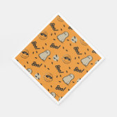 pinda's | Het Halloween-patroon van Spooky Crew Servet (Hoek)