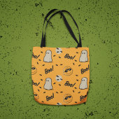 pinda's | Het Halloween-patroon van Spooky Crew Tote Bag