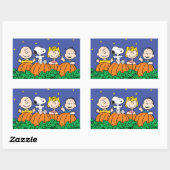 pinda's | Het is de Grote Pumpkin Charlie Brown Rechthoekige Sticker (Vel)