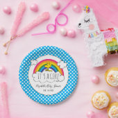 pinda's | Het is een meisje Baby shower Papieren Bordje (Feest)