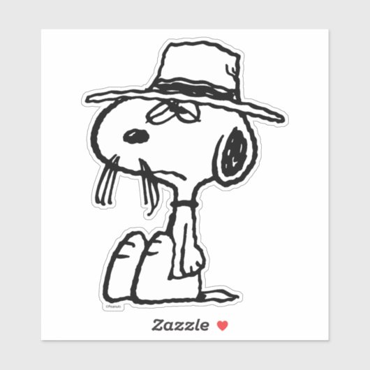 pinda's | Het is Snoopy's Brother Spike Sticker (Vel)