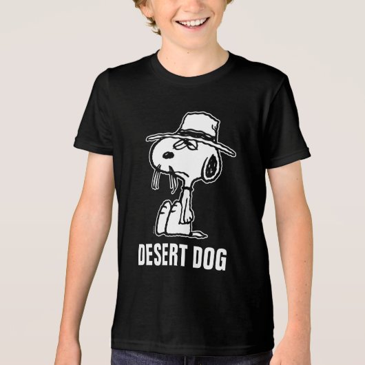 pinda's | Het is Snoopy's Brother Spike Tri-Blend Shirt (Voorkant)