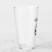 pinda's | Het leven zit vol met onbeleefde ontwake Glas (Rechts)