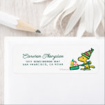 pinda's | Hoe meer de Merrier Etiket<br><div class="desc">Charles Schulz's Peanuts Christmas-design leggen de essentie van kinderonschuld en de hartverwarmende sfeer van het vakantieseizoen vast.</div>