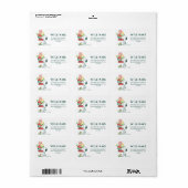 pinda's | Hoe meer de Merrier Etiket (Full Sheet)