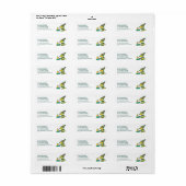 pinda's | Hoe meer de Merrier Etiket (Full Sheet)