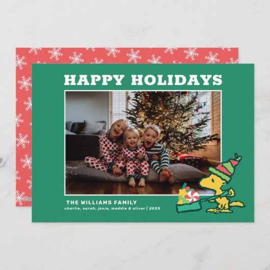 pinda's | Hoe meer de Merrier Feestdagenkaart (Voorkant / Achterkant)