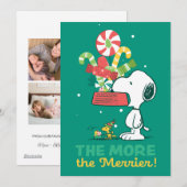 pinda's | Hoe meer de Merrier Feestdagenkaart (Voorkant / Achterkant)