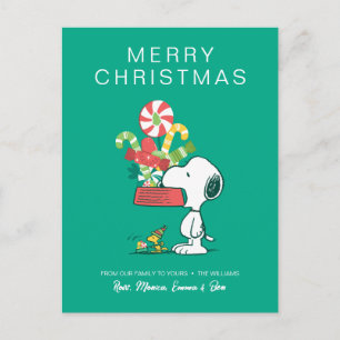 pinda's   Hoe meer de Merrier Feestdagenkaart