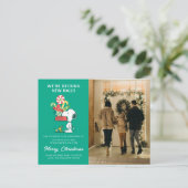 pinda's | Hoe meer de Merrier Feestdagenkaart (Staand voorkant)