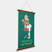 pinda's | Hoe meer de Merrier Hangend Wandkleed (Gebogen)