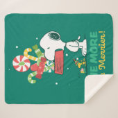 pinda's | Hoe meer de Merrier Sherpa Deken (Voorkant (horizontaal))