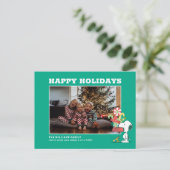 Pinda's | Hoe meer zielen hoe meer vreugd Feestdagenkaart (Staand voorkant)