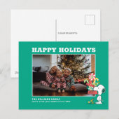 Pinda's | Hoe meer zielen hoe meer vreugd Feestdagenkaart (Voorkant / Achterkant)