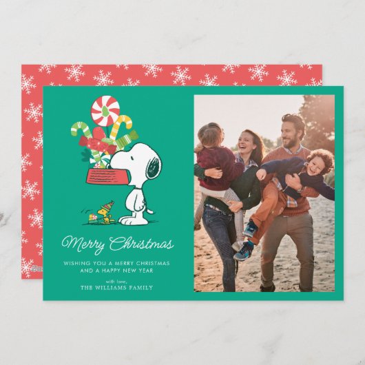 Pinda's | Hoe meer zielen hoe meer vreugd Feestdagenkaart (Voorkant / Achterkant)