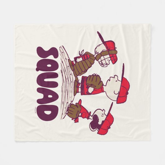 pinda's | honkbalteam fleece deken (Voorkant (Horizontaal))