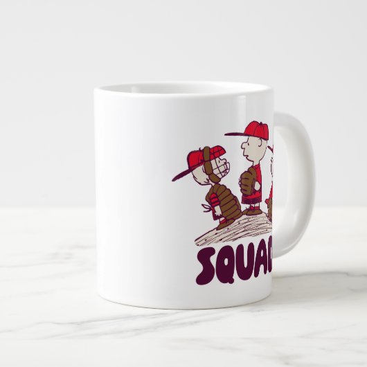 pinda's | honkbalteam grote koffiekop (Voorkant rechts)