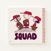 pinda's | honkbalteam notitieboek (Achterkant)