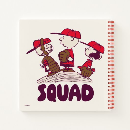 pinda's | honkbalteam notitieboek (Achterkant)