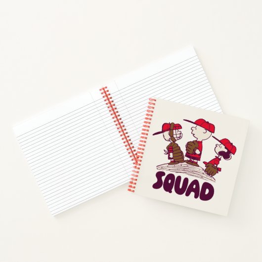 pinda's | honkbalteam notitieboek (Binnen)