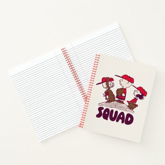 pinda's | honkbalteam notitieboek (Binnen)