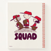 pinda's | honkbalteam notitieboek (Achterkant)