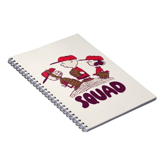 pinda's | honkbalteam notitieboek (Rechterzijde)