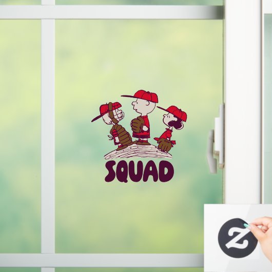 pinda's | honkbalteam raamsticker (Huis)