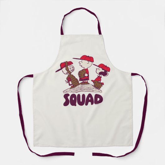 pinda's | honkbalteam schort (Voorkant)