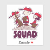 pinda's | honkbalteam sticker (Vel)