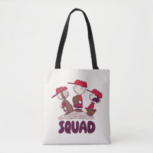 pinda's   honkbalteam tote bag