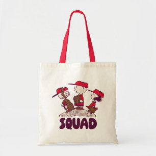 pinda's   honkbalteam tote bag