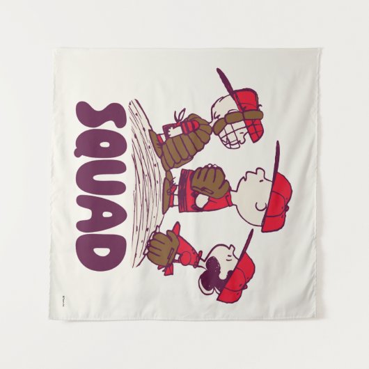 pinda's | honkbalteam wandkleed (Voorkant (horizontaal))