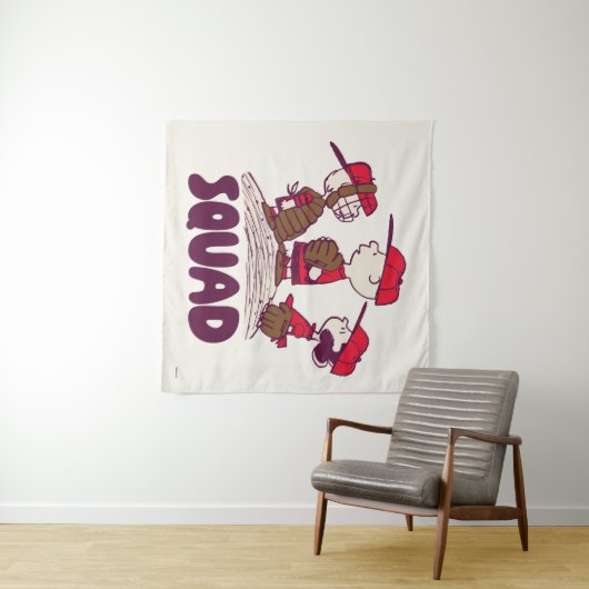 pinda's | honkbalteam wandkleed (In Situ (horizontaal))