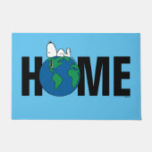 pinda's | Houd het schoon, houd het groen Deurmat (Voorkant)