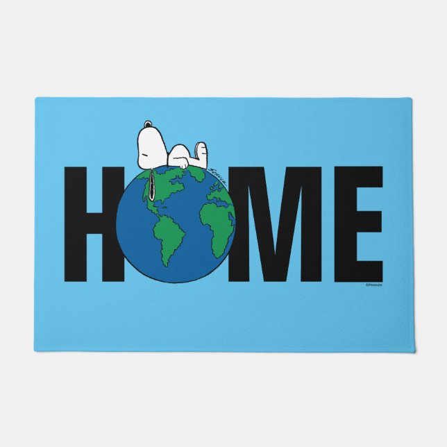 pinda's | Houd het schoon, houd het groen Deurmat (Voorkant)