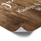 Pinda's, hout en lichte materialen Onderteken onze Poster (Hoek)