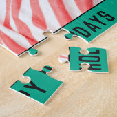 pinda's | Hout | Je bericht toevoegen Legpuzzel (Zijkant)