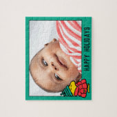 pinda's | Hout | Je bericht toevoegen Legpuzzel (Verticaal)