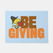 pinda's | Hout Pilgrim Deurmat (Voorkant)