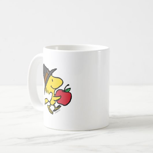 pinda's | Hout Pilgrim Koffiemok (Voorkant links)